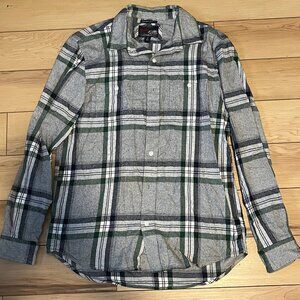 Old Navy Vintage Flannel – Men’s Medium (Gray Plaid)